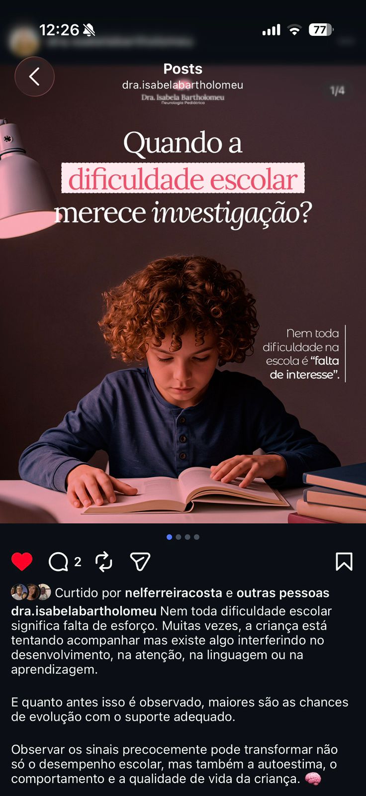 Dificuldade escolar merece investigação?